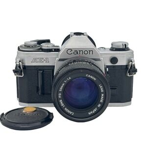 Canon A-1 35mm Camera w/50mm F1.4 FD Lens, Tested *READ*